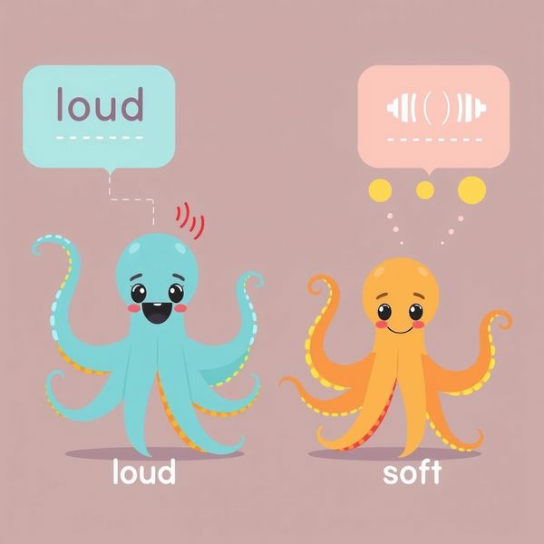 Plakat rytmiczny: Ciche i głośne macki