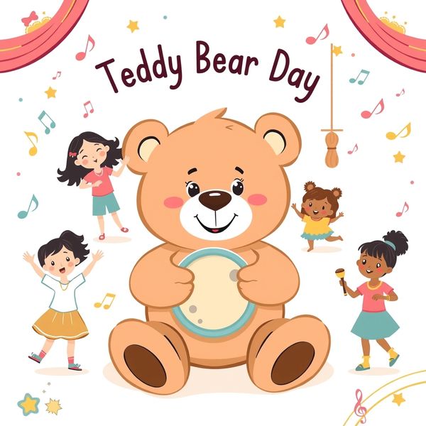 Plakat zajęć: Dzień Pluszowego Misia