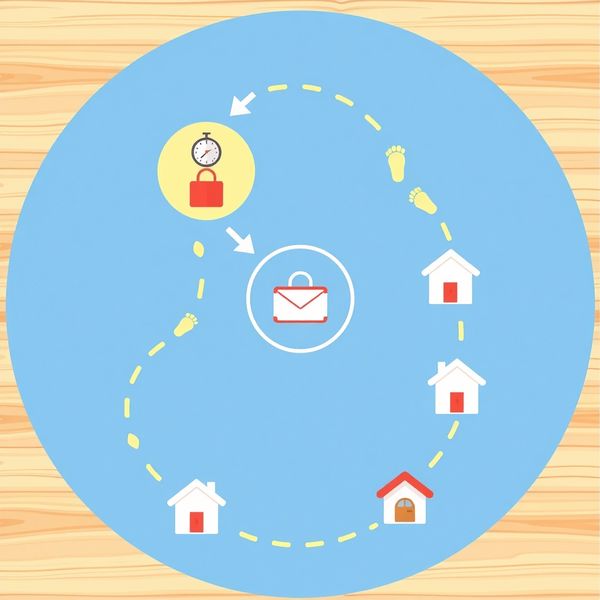 Mapa trasy / podłogowa plansza