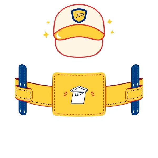 Opaska/czapka listonosza – szablon do wycięcia