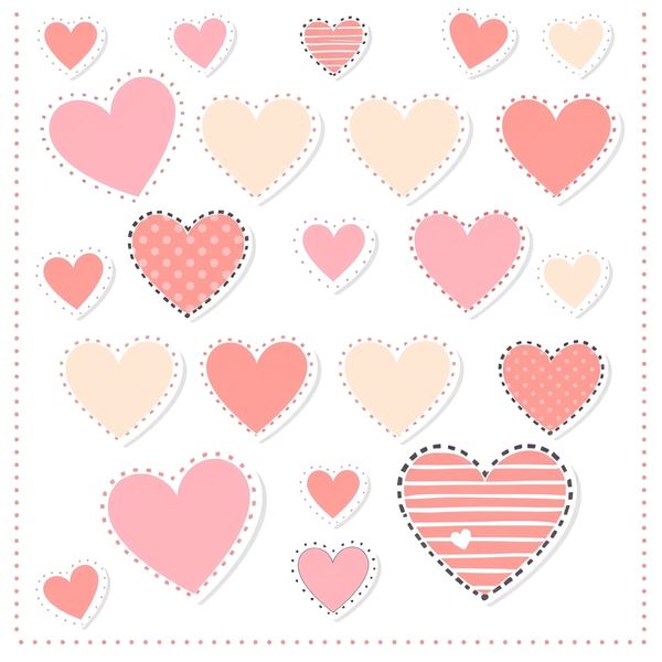 Serduszko do zabrania do domu (naklejka/wydruk)