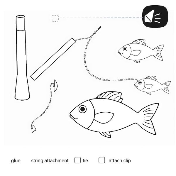 Szablon wędki (prosta wędka z patyczka)