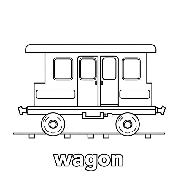 Wagon — kolorowanka