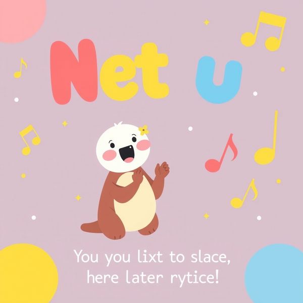 Rymowanka - karta do powtarzania (grafika do plakatu)