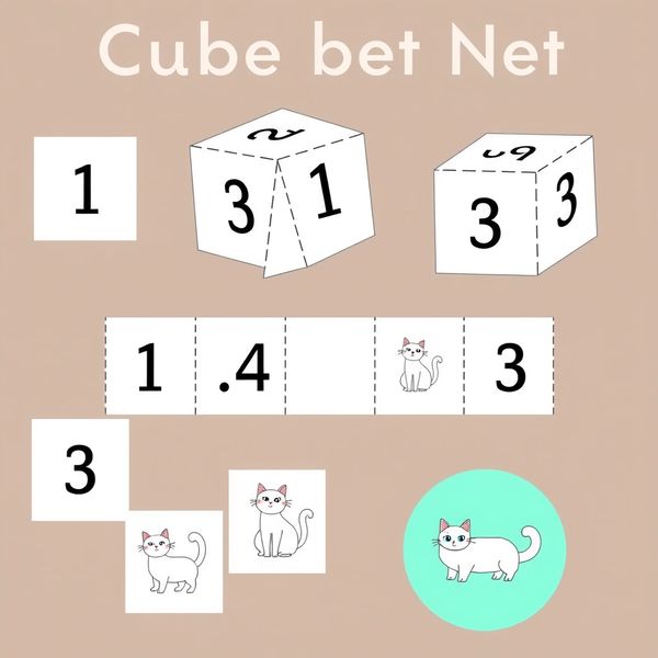 Kostka/liczby 1–3 — karty do losowania