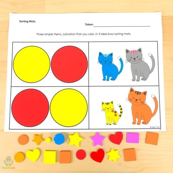 Mata do sortowania — kolory i rozmiary