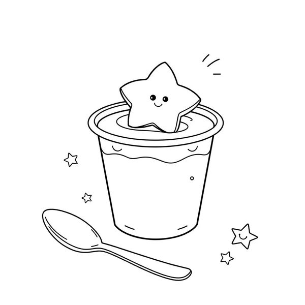 Kolorowanka: Magiczny kubeczek