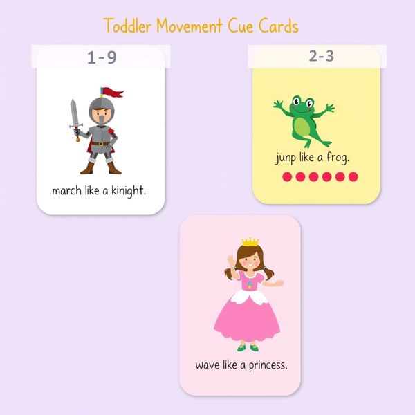 Karty ruchowe (Marsz, Skok, Machanie)