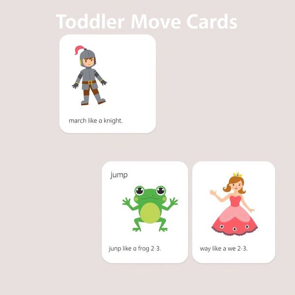 Karty ruchowe (Marsz, Skok, Machanie)