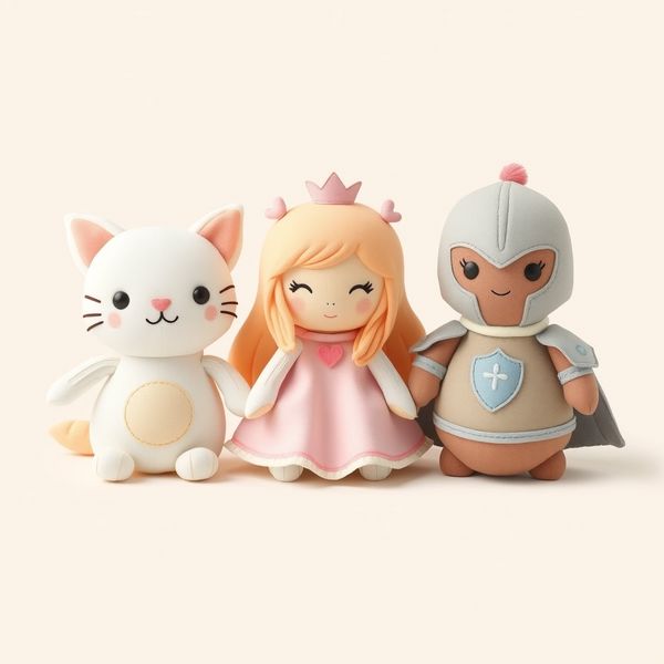 Małe figurki / obrazki dotykowe