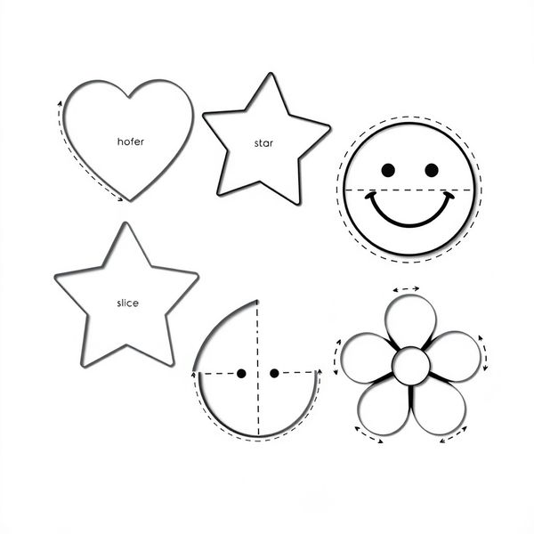 Szablony foremek — kształty do wycinania