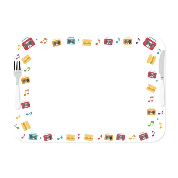 Podkład/placemat do komponowania kanapeczek