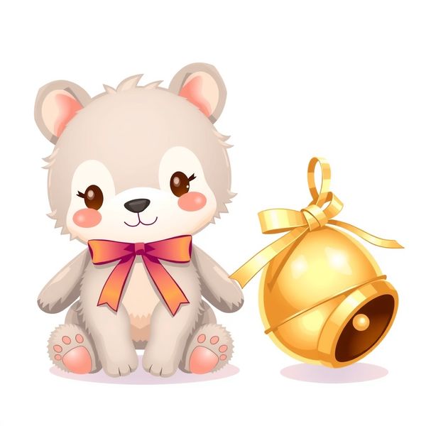 Maskotka / dzwoneczek do przekazywania