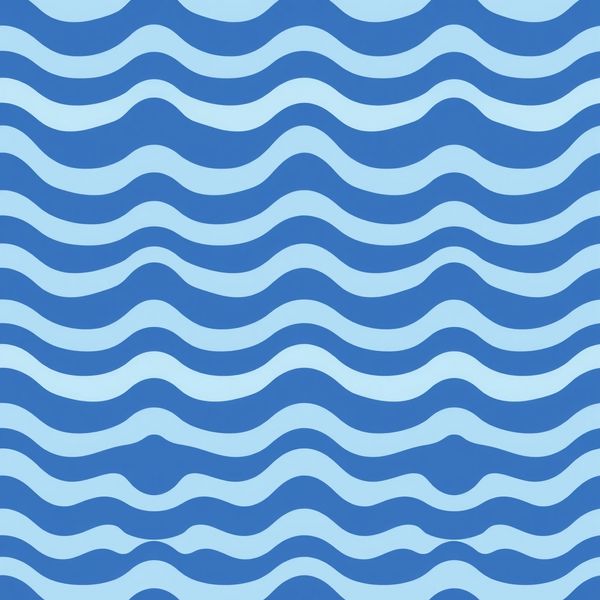 Wzór taśmy podłogowej — linia fal