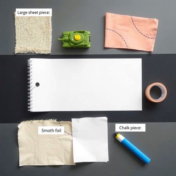 Zdjęcie/obrazek: Zestaw materiałów na stole — przygotowanie do eksperymentu