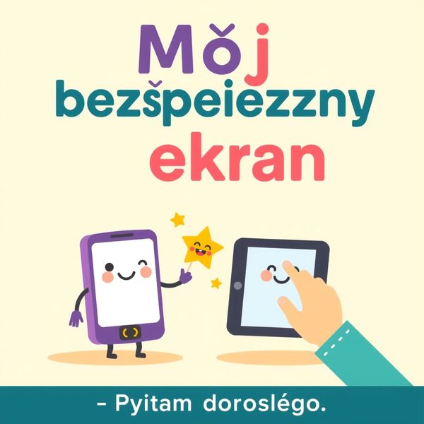 Plakat — Mój bezpieczny ekran