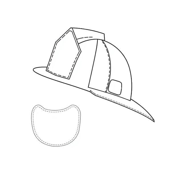 Szablon: Papierowy hełm