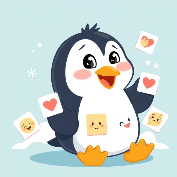 Okładka zajęć – Dzień Pingwina