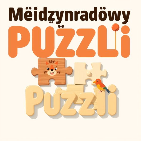 Plakat powitalny — Międzynarodowy Dzień Puzzli