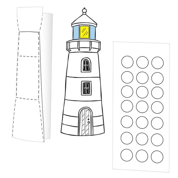 Szablon do dekorowania rolki