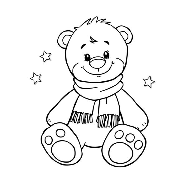 Kolorowanka maskotki 'Przyjaciel'