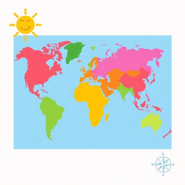 Prosta mapa przyjaźni (plansza do druku)