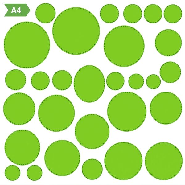 Szablony lilii (kółka) do wydruku