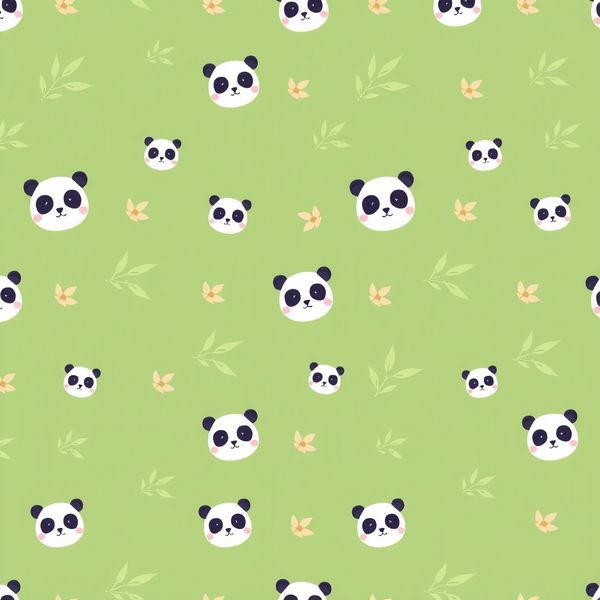 Wzór na chusteczki 'bambus' — do wydruku