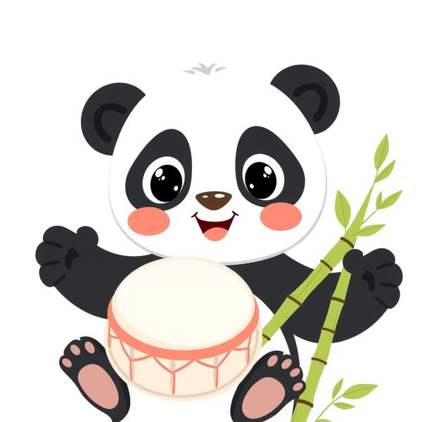 Plakat powitalny: Dzień Pandy