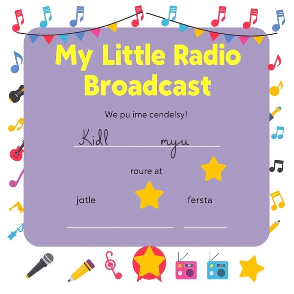 Certyfikat 'Moje krótkie wystąpienie radiowe'