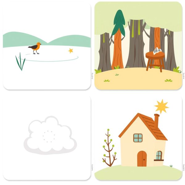 Plansze z ilustracjami (zestaw 4)