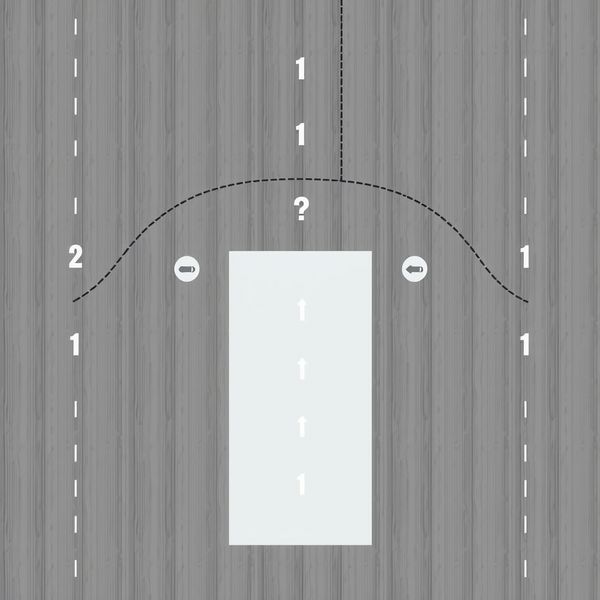 Plan ścieżki z taśmy — wzór do wydruku