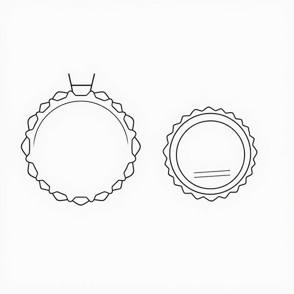 Szablon medalu do druku (blank)