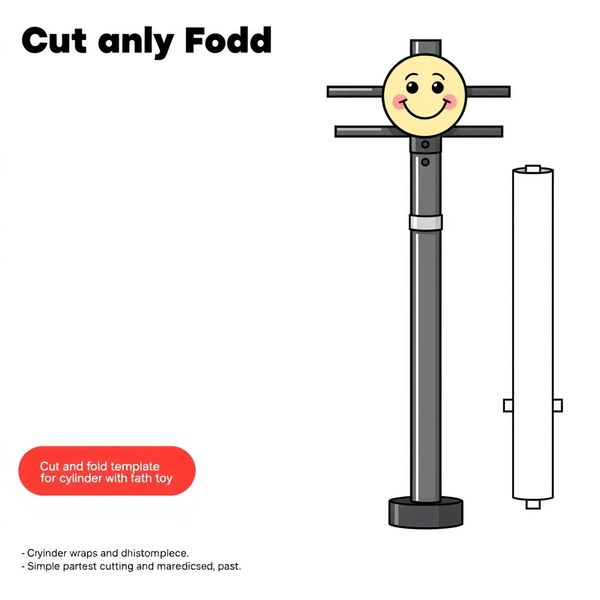 Szablon słupów energetycznych do złożenia (Template)