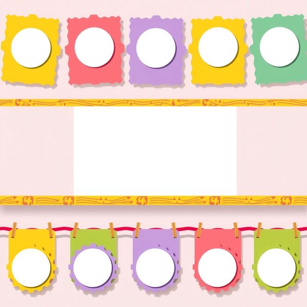 Baner wystawowy — miejsce na prace