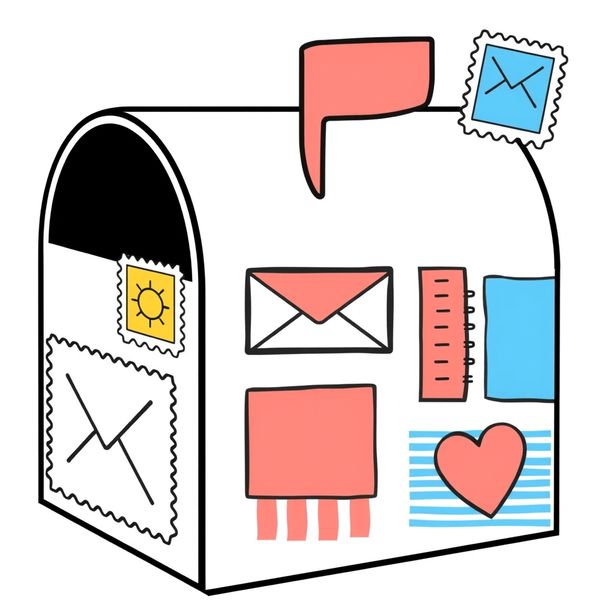 Dekoracje do skrzynki pocztowej (arkusz)