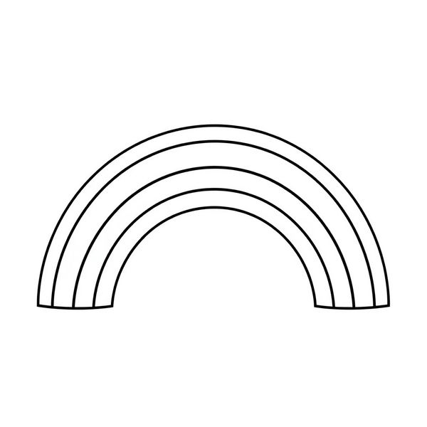 Szablon dużej tęczy (do wspólnej pracy)