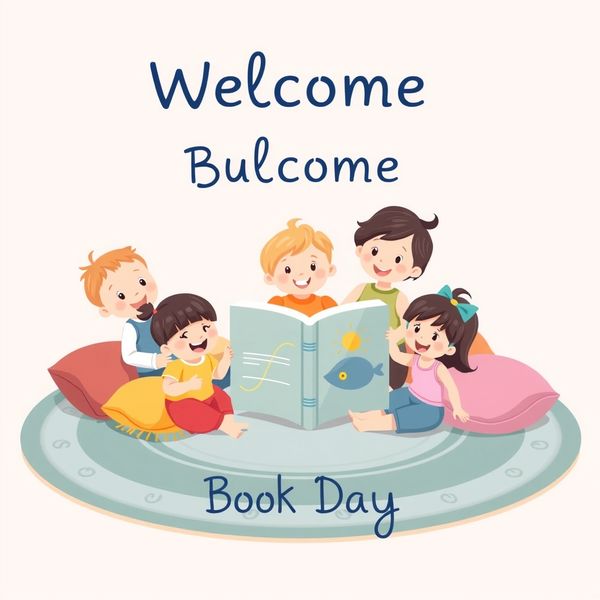 Plakat powitalny 'Dzień Książki dla Dzieci'