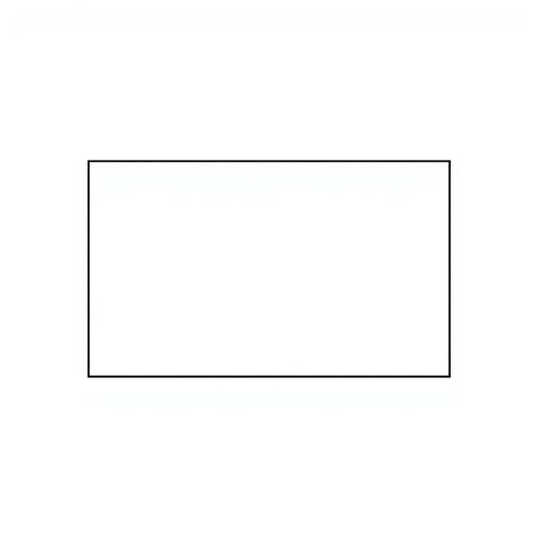 Kontur prostokątnej flagi - szablon A4