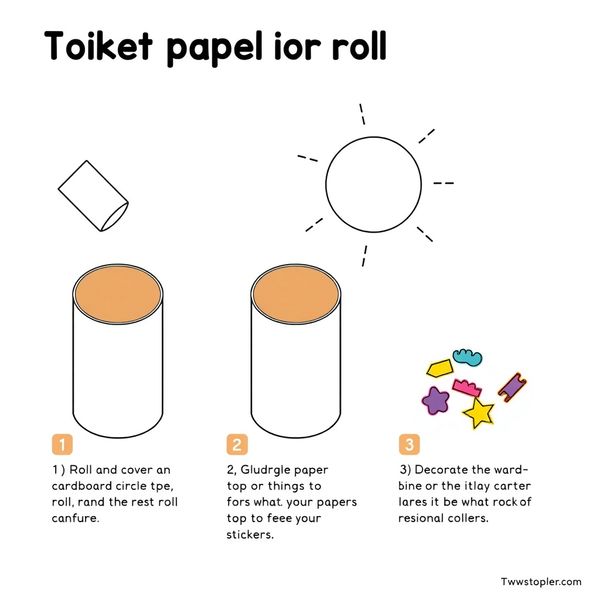 Mikrofon z rolki — szablon i instrukcja