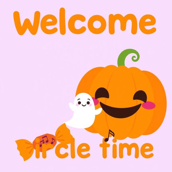 Plakat powitalny — krąg powitania