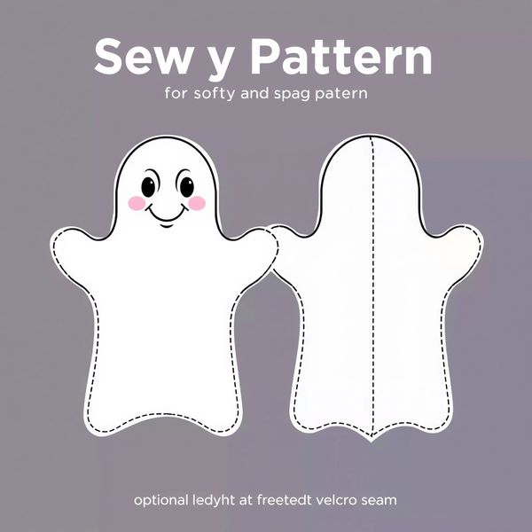 Szablon woreczka 'duszek' (beanbag)