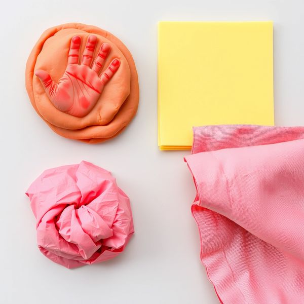 Zbliżenia tekstur na stół sensoryczny