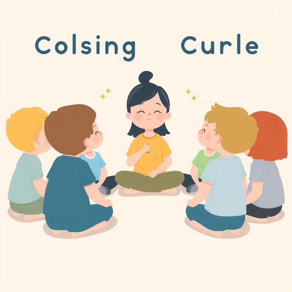 Uspokojenie i pożegnanie — krąg z dzwonkami