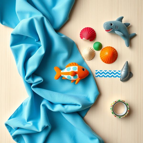 Rekwizyty powitalne — ujęcie płaskie (flat lay)