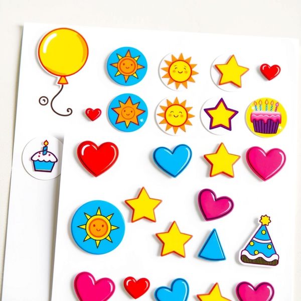 Arkusz naklejek „Dzień Dziecka”