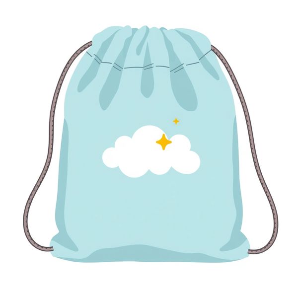 Worek 'Marzyciela' — ilustracja torby