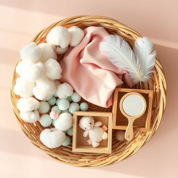 Kącik sensoryczny 'Chmurkowa skrzynia' — zdjęcie wzorcowe