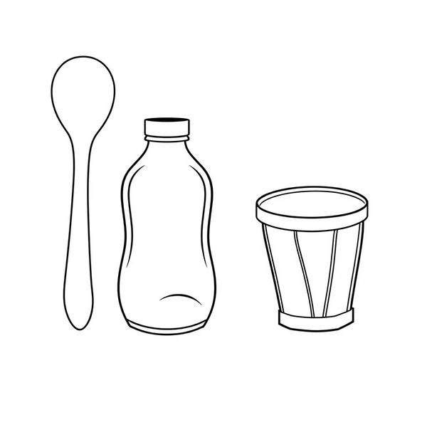 Kolorowanka: instrumenty z recyklingu