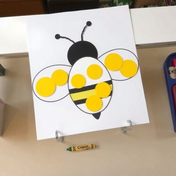Zdjęcie przykładowej gotowej pracy: 'Moja pszczółka'